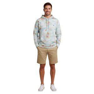 Polo Ralph Lauren Hawaiian Hula Girl Polo Bear Tropical Hoodie Size L